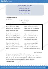 Đề thi giữa kì 1 Văn 8 Cánh diều - Đề số 4